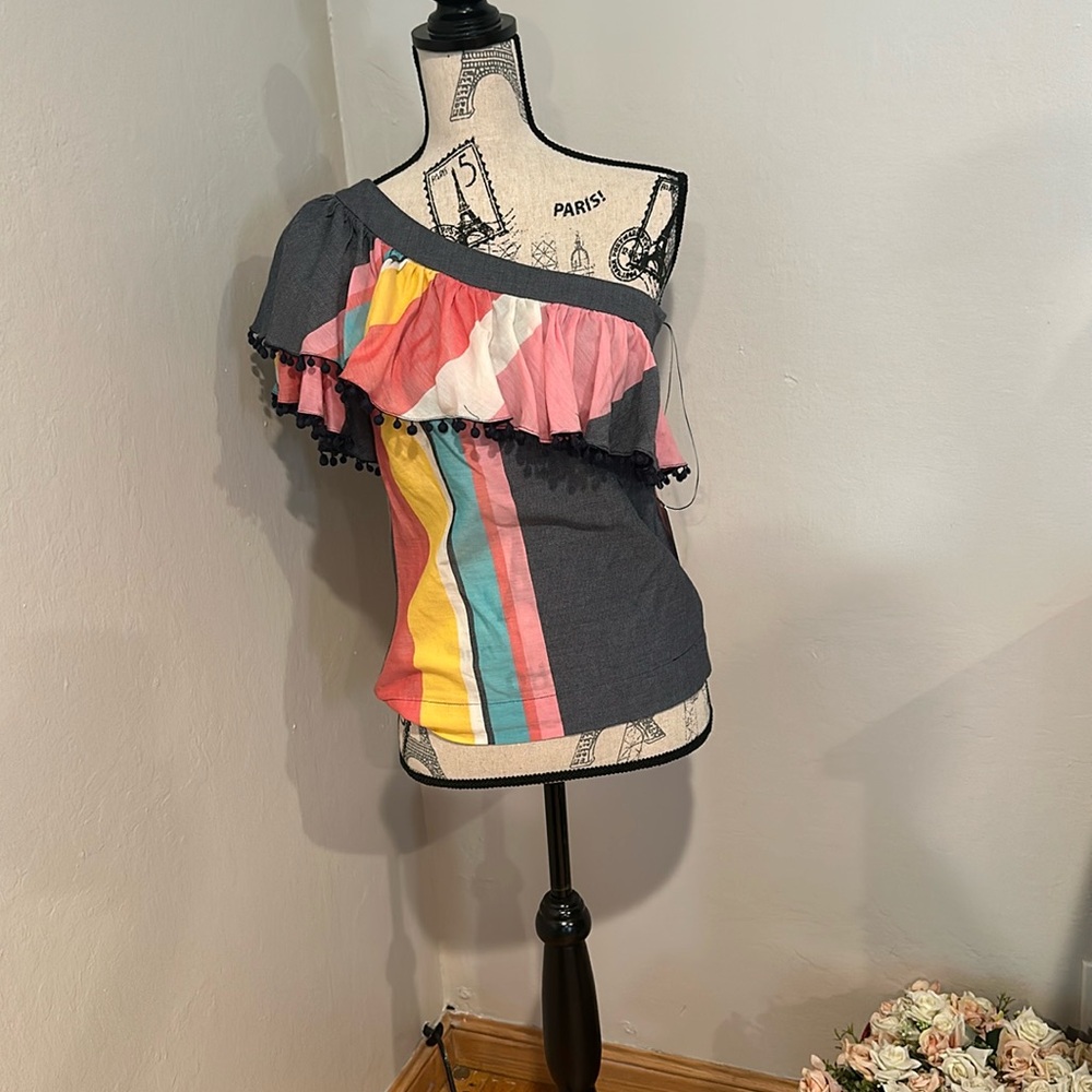 Trina Turk asymmetrical top